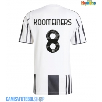 Camisa de time de futebol Juventus Teun Koopmeiners #8 Replicas 1º Equipamento 2025-26 Manga Curta